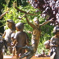 2004 10-Santa Fe Statues-Children at Play